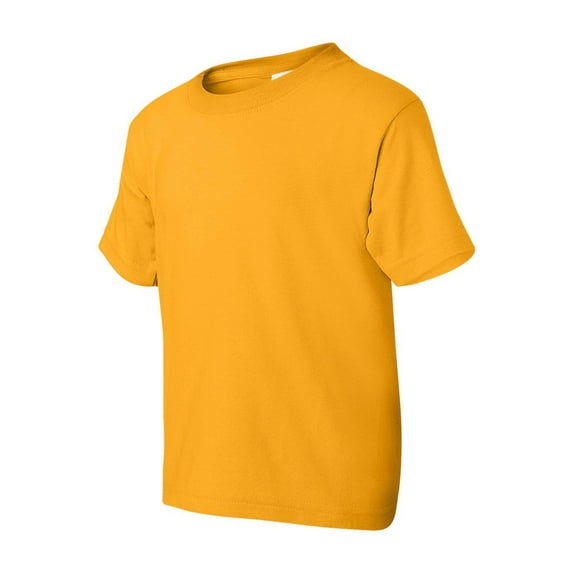 Gildan - DryBlend Youth T-Shirt - 8000B - Gold - Size: L