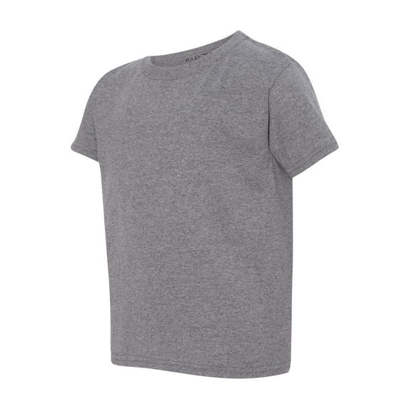 Gildan - DryBlend Youth T-Shirt - 8000B - Graphite Heather - Size: S