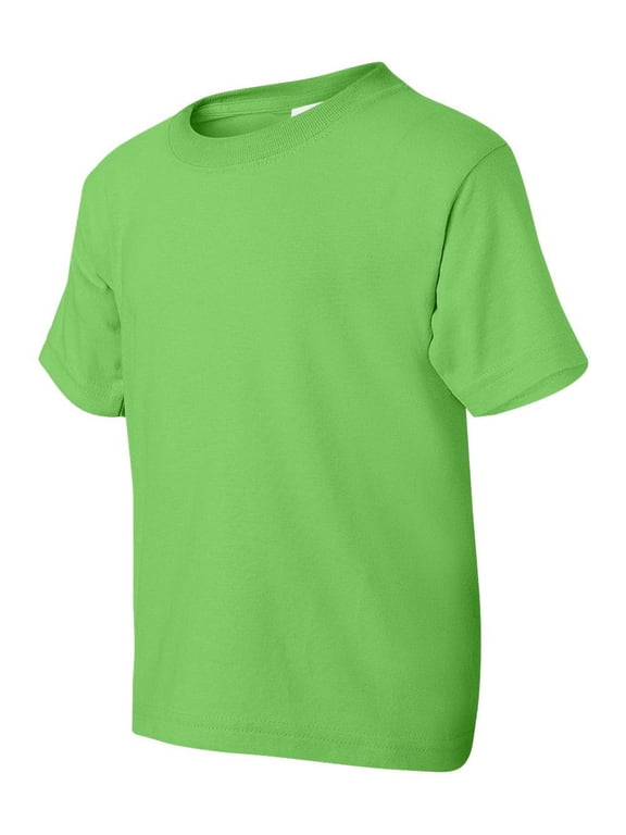 - DryBlend Youth T-Shirt - 8000B - Lime - Size: S