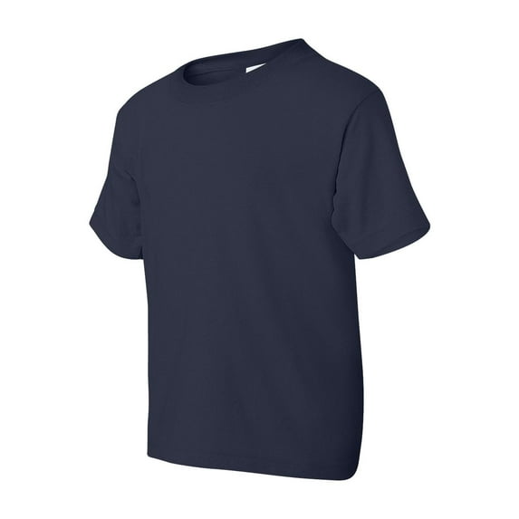 Gildan - DryBlend Youth T-Shirt - 8000B - Navy - Size: L
