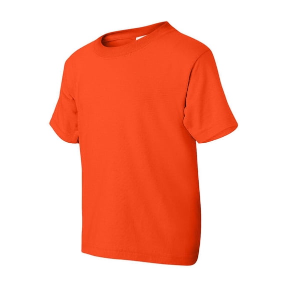 Gildan - DryBlend Youth T-Shirt - 8000B - Orange - Size: L