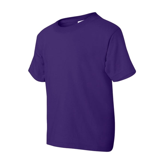 Gildan - DryBlend Youth T-Shirt - 8000B - Purple - Size: L