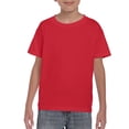 thumbnail image 1 of Gildan DryBlend Youth Tee Red, 1 of 2