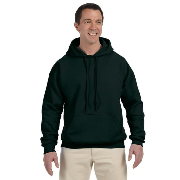 Gildan Dryblend Adult Hooded Sweatshirt , G125 , Forest Green , Large