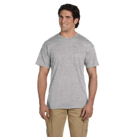Gildan - DryBlend Pocket T-Shirt - 8300, Sport Grey, XL