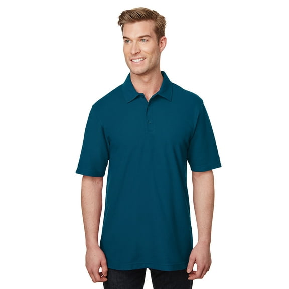 Gildan Dryblend? Men's CVC Polo - LEGION BLUE - XS