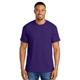 thumbnail image 1 of Gildan Dryblend T-Shirt, Men's Short Sleeve Crewneck Blank Tee for Arts and Crafts, Purple, 2XL, 1 of 5
