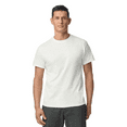 thumbnail image 1 of Gildan Dryblend T-Shirt, Men's Short Sleeve Crewneck Blank Tee for Arts and Crafts, White, L, 1 of 5