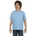 thumbnail image 1 of Gildan Dryblend Youth Tee , G800B , Light Blue , Large, 1 of 1