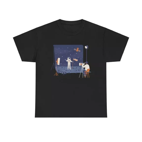 Gildan Faking the Moon Landing T-Shirt