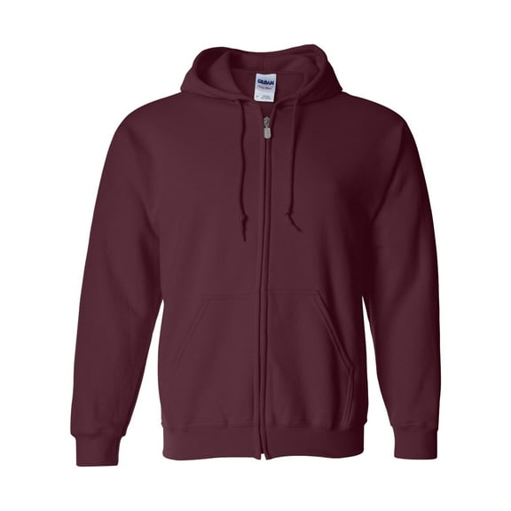 Gildan Full Zip Hooded Sweatshirt for Men Size up to 3XL