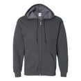 thumbnail image 1 of Gildan Full Zip Hooded Sweatshirt for Men Size up to 3XL, 1 of 5