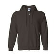 thumbnail image 1 of Gildan Full Zip Hooded Sweatshirt for Men Size up to 3XL, 1 of 5