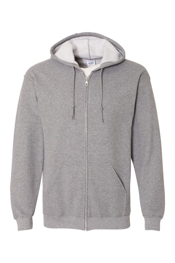 Full Zip Hooded Sweatshirt for Men Size up to 3XL