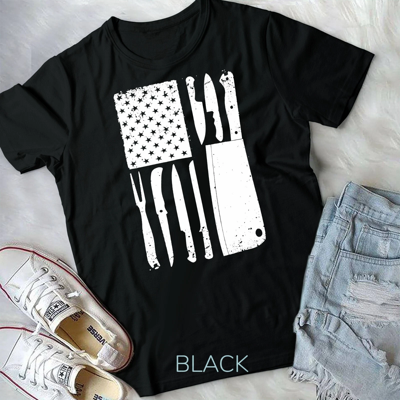 Women's Patriotic Tank Top – 1776 We The People, USA Flag Design - View #5