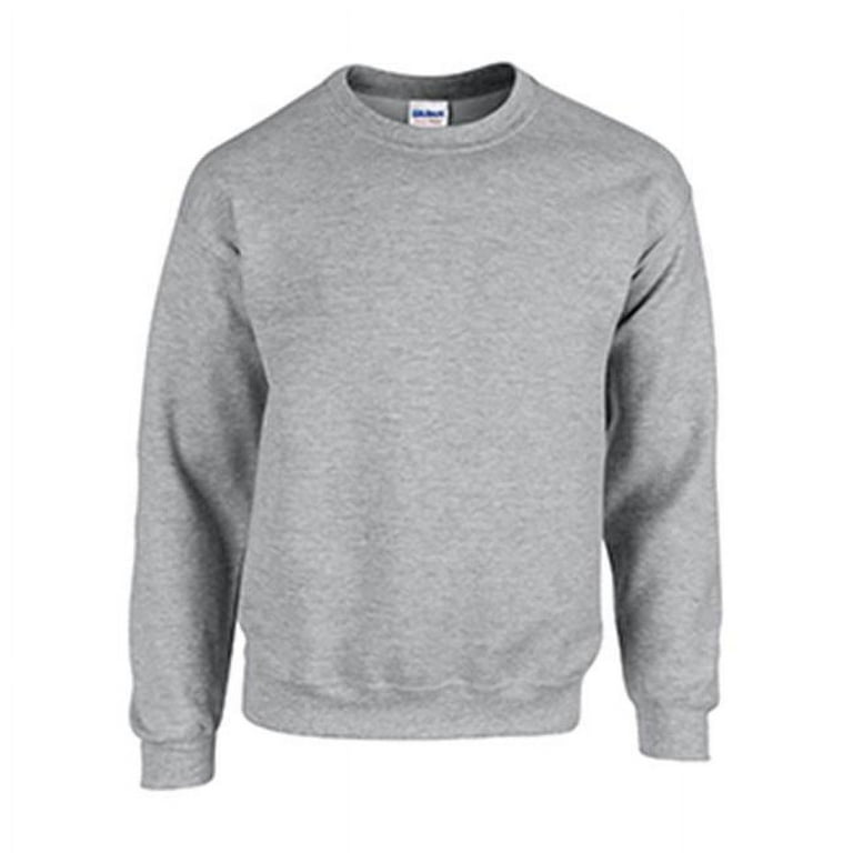 Gildan G18000 Heavy Blend Adult Crew Neck Sweatshirt Sport Grey Medium Walmart
