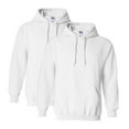 thumbnail image 1 of Gildan G18500 Heavy Blend Adult Unisex Hooded Sweatshirt S White - 2 Pack, 1 of 1