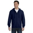 thumbnail image 1 of Gildan - Heavy Blend Full-Zip Hooded Sweatshirt - 18600, Navy, S, 1 of 2