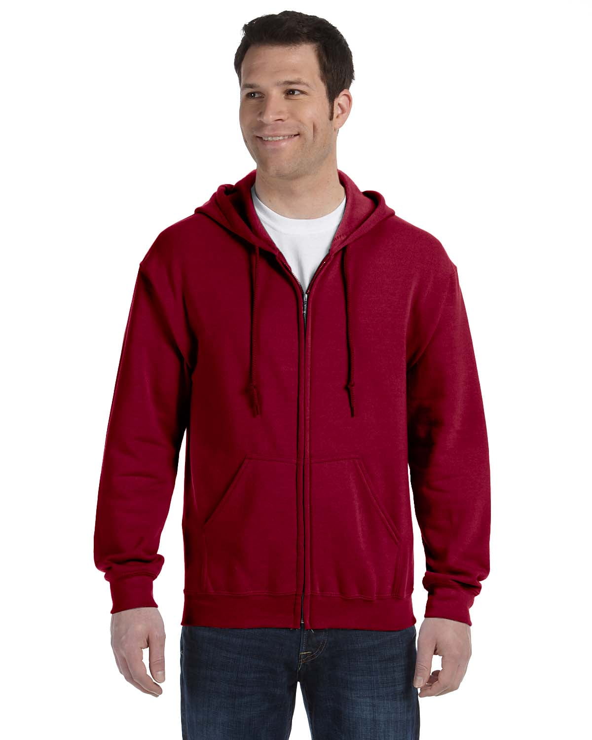 Gildan G186 Adult Heavy Blend Adult 8 Oz. 50/50 Full-Zip Hood