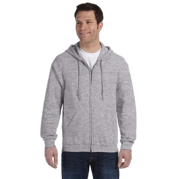 Gildan G186 Adult Heavy Blend Adult 8 Oz. 50/50 Full-Zip Hood