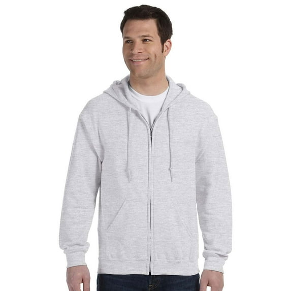Gildan G186 HeavyBlend Men's Full-Zip Hood -Ash-5X-Large