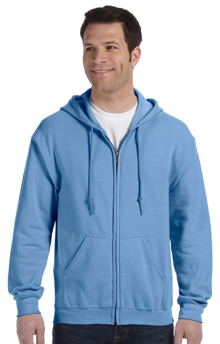 Gildan G186 HeavyBlend Men's Full-Zip Hood -Carolina Blue-3X-Large