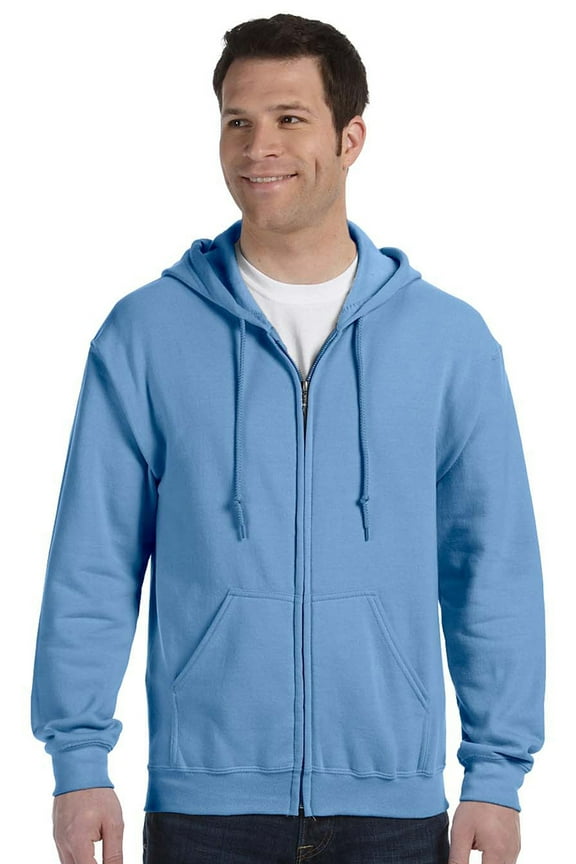 G186 HeavyBlend Men's Full-Zip Hood -Carolina Blue-3X-Large