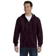 thumbnail image 1 of Gildan G186 HeavyBlend Men's Full-Zip Hood -Dark Chocolate-Small, 1 of 2