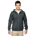 thumbnail image 1 of Gildan G186 HeavyBlend Men's Full-Zip Hood -Dark Heather-Large, 1 of 2