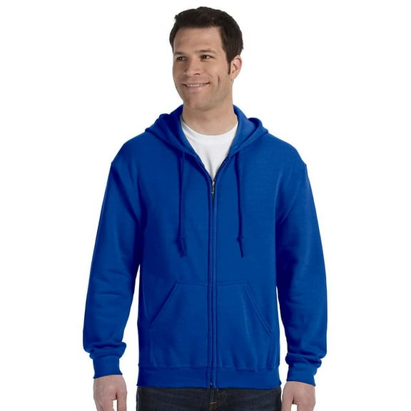 Gildan G186 HeavyBlend Men's Full-Zip Hood -Royal-5X-Large