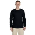 thumbnail image 1 of Gildan G240 Ultra Cotton 100% Cotton Long Sleeve T-Shirt, Black, 2X, 1 of 4