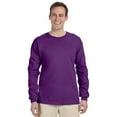 thumbnail image 1 of Gildan G240 Ultra Cotton Long-Sleeve T-Shirt -Purple-4X-Large, 1 of 2