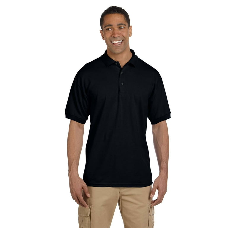 Gildan G380 Adult Ultra Cotton Adult 6.3 Oz. Pique Polo Pack Of 2 Walmart