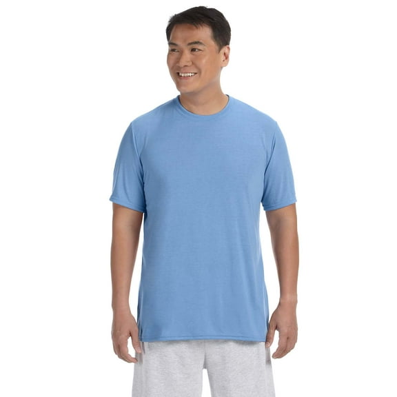 Gildan G420 Adult Performance Adult 5 oz. T-Shirt, Carolina Blue, XL, Pack Of 4, Mens T-Shirts