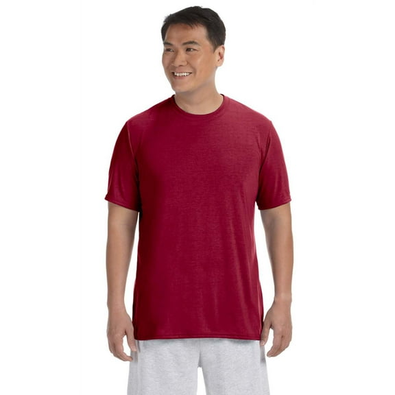 Gildan G420 Adult Performance Adult 5 oz. T-Shirt, M, Cardinal Red