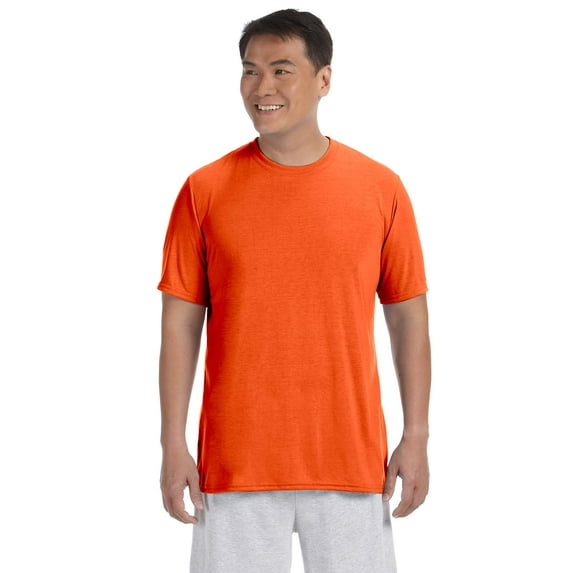Gildan G420 Adult Performance Adult 5 oz. T-Shirt, Orange, S, Pack Of 2, Mens T-Shirts