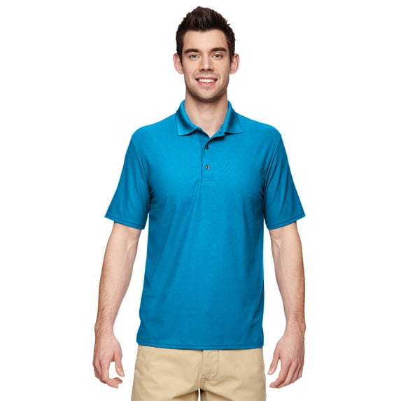 Gildan G458 Unisex Adult Performance Adult 5.6 oz. Double Pique Polo Polyester XX-Large Sapphire