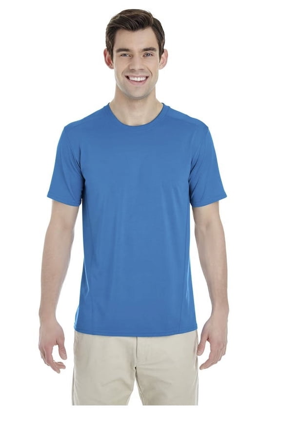 G470 Men's Tech Short-Sleeve Performance T-Shirt Marbled Sapphire XS