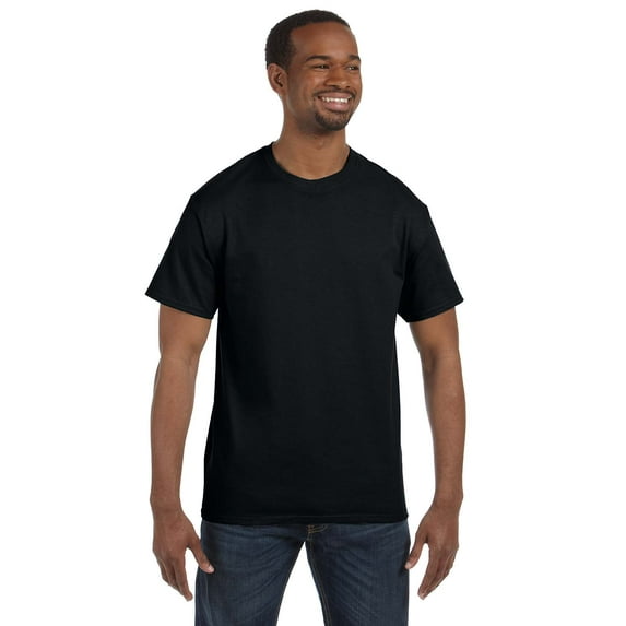 Gildan G500 Adult Heavy Cotton T-Shirt, Black, XL, Pack Of 12, Mens Workout Shirts