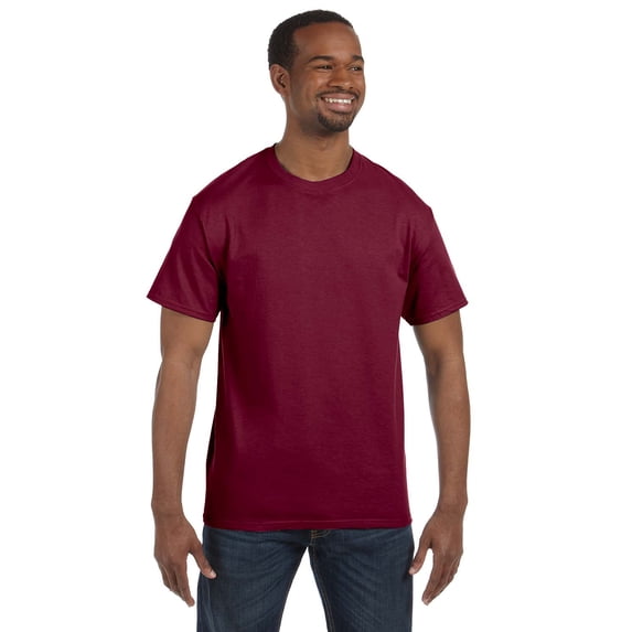 Gildan G500 Adult Heavy Cotton T-Shirt, Cardinal Red, 3X, Pack Of 6, Mens T-Shirts