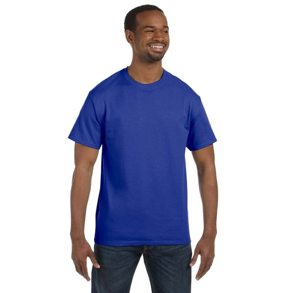Gildan G500 Adult Heavy Cotton T-Shirt, Cobalt, M, Pack Of 10, Mens T-Shirts