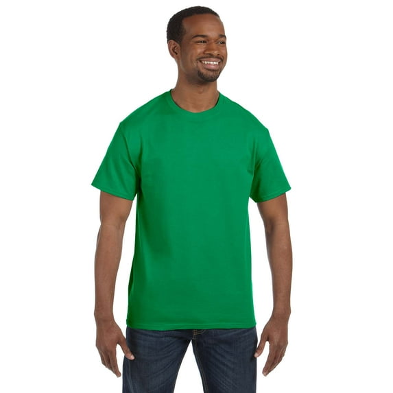 Gildan G500 Adult Heavy Cotton T-Shirt, Irish Green, M, Pack Of 3, Men's T-Shirt
