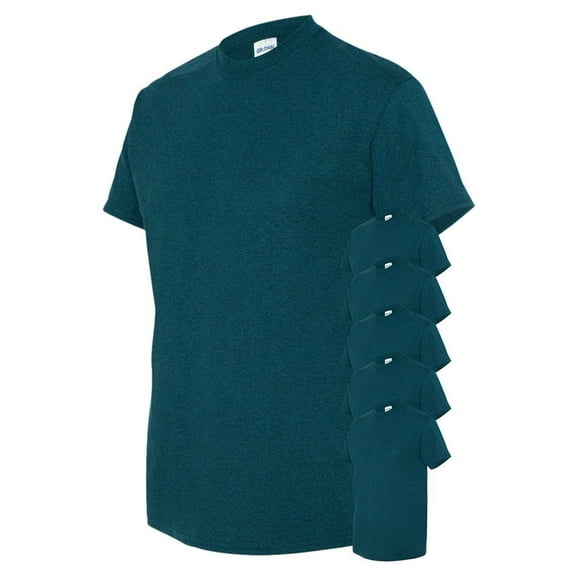 Gildan G500 Adult Heavy Cotton T-Shirt, Midnight, 3X, Pack Of 6, Mens T-Shirts