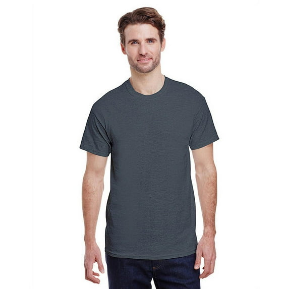 Gildan G500 Adult Unisex Dark Heather Heavy Cotton T-Shirts, in Size 3XL