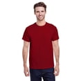thumbnail image 1 of Gildan G500 Adult Unisex Garnet Heavy Cotton T-Shirts, 3 Pack in Size M, 1 of 3