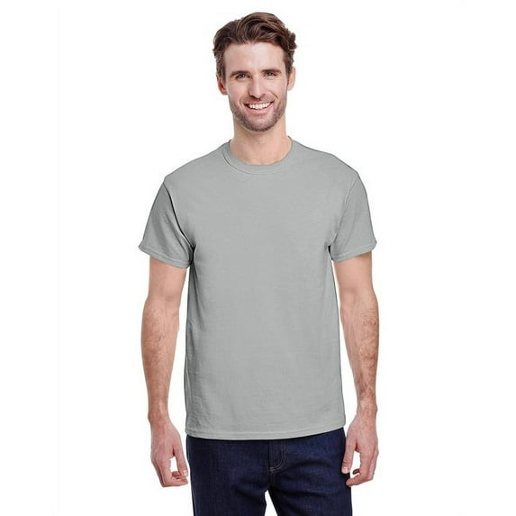 Gildan G500 Adult Unisex Gravel Heavy Cotton T-Shirts, 3 Pack in Size L