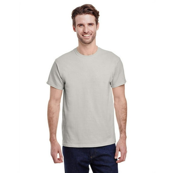 Gildan G500 Adult Unisex Ice Grey Heavy Cotton T-Shirts, 3 Pack in Size 2XL