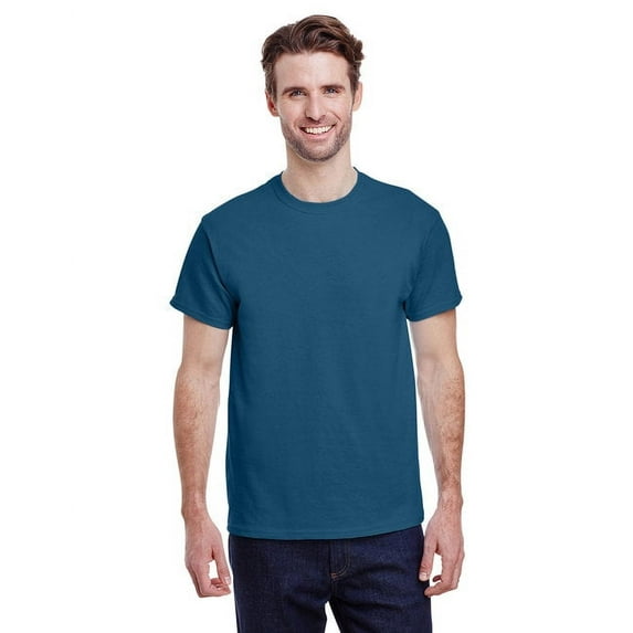 Gildan G500 Adult Unisex Indigo Blue Heavy Cotton T-Shirts, in Size 4XL