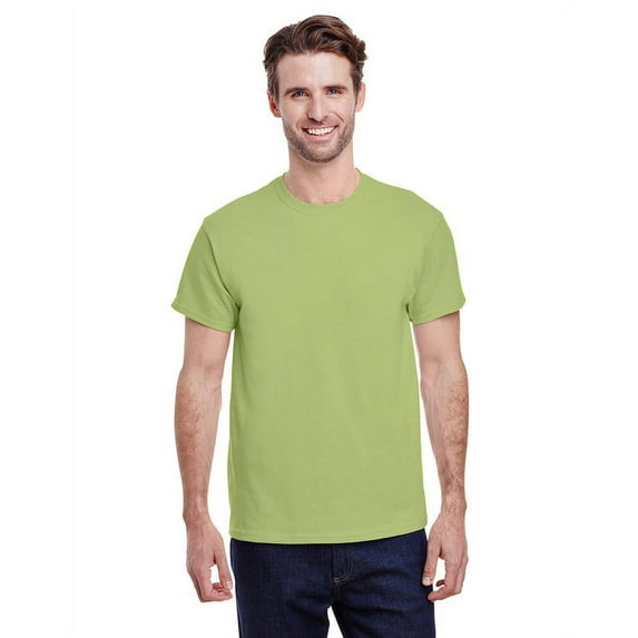 Gildan G500 Adult Unisex Kiwi Heavy Cotton T-Shirts, 3 Pack in Size 4XL