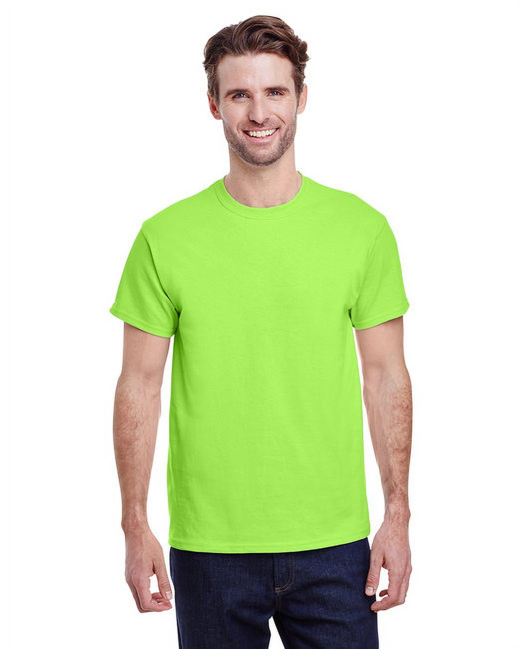 Gildan lime store green shirt